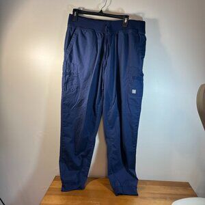 Butter Soft Women's Navy Jogger Scrub Pants